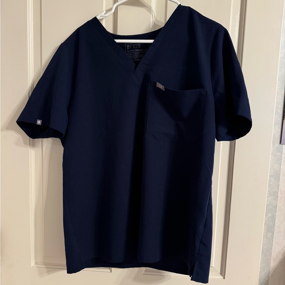 Figs navy Catrina xl scrub top